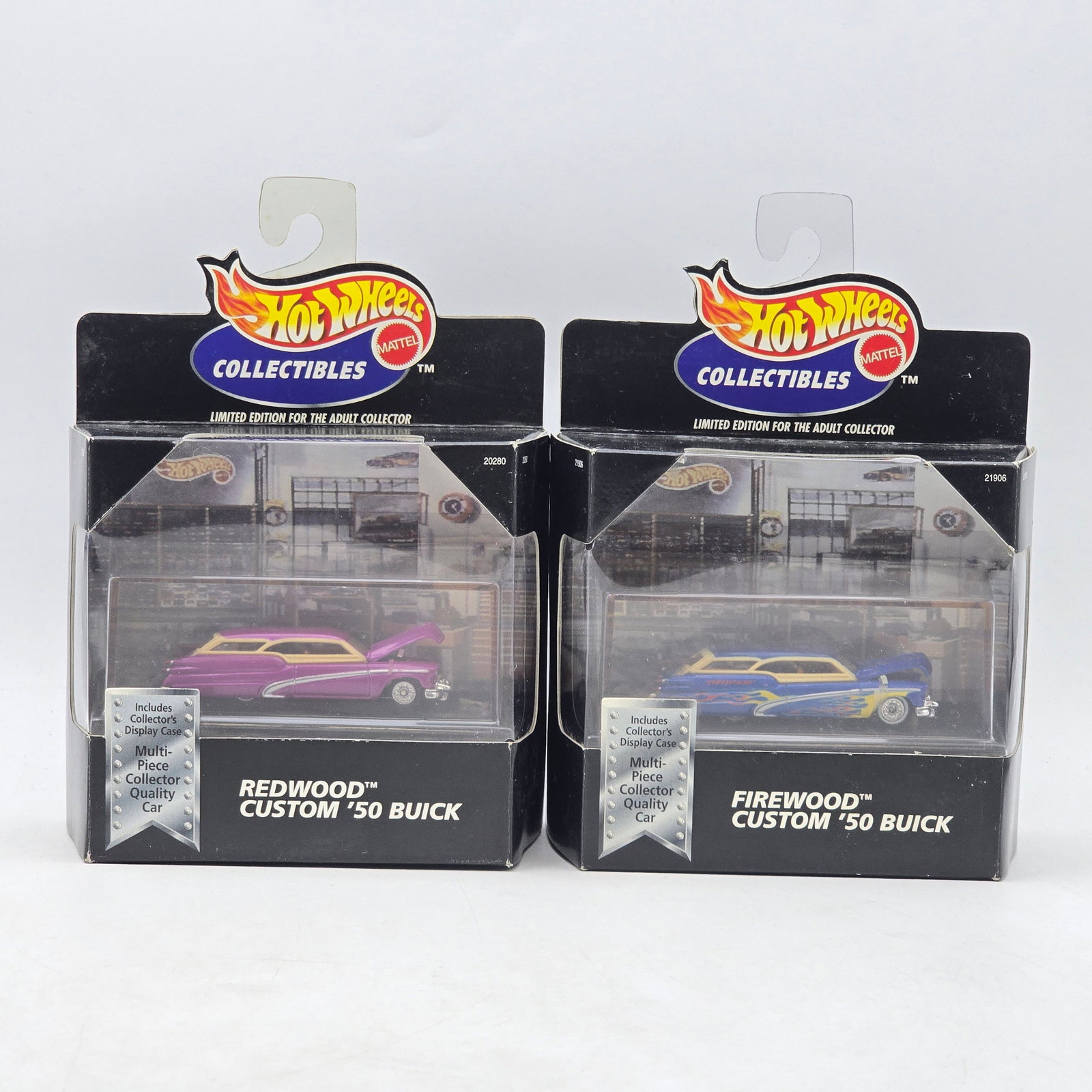 Pair of Hot Wheels Collectibles Custom â€™50 Buicks (1 of 6)