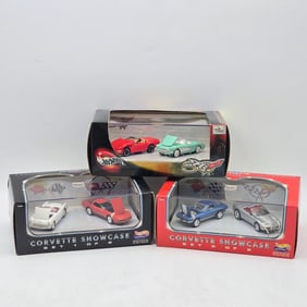 Set of 3 Hot Wheels Special Edition Corvette Sets