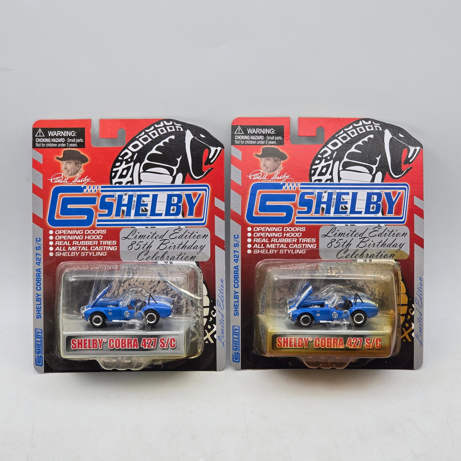 Pair of Shelby Collectibles 85th Birthday Celebration Models (1 of 7)