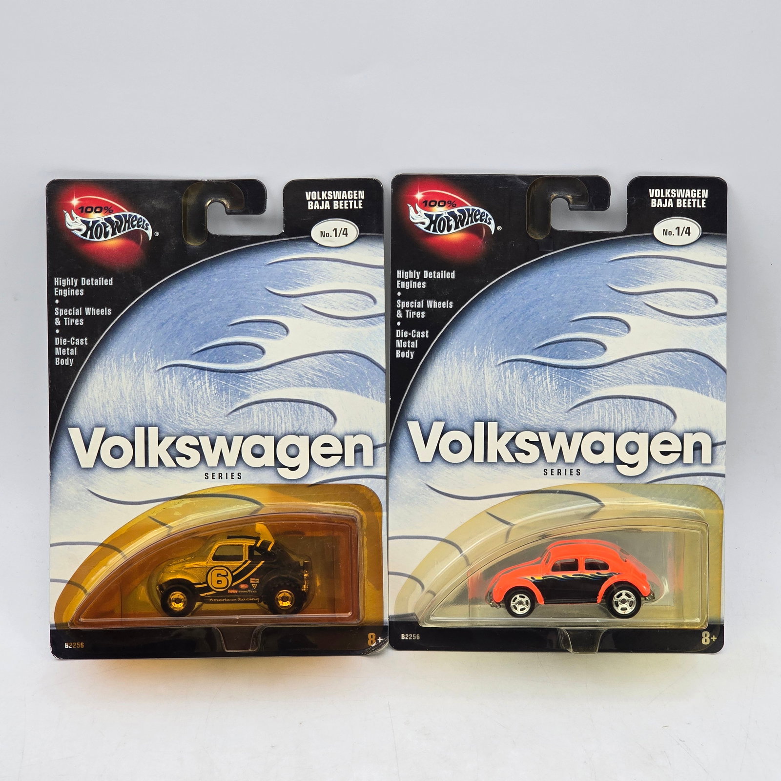 Pair of 100% Hot Wheels Volkswagen Series Models (1 of 6)