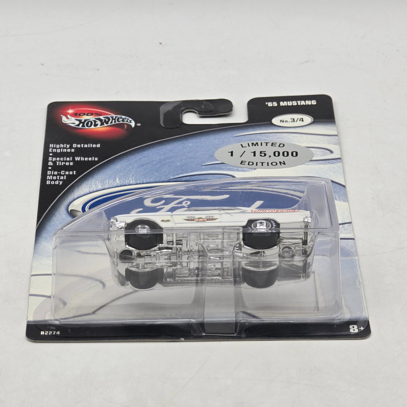 100% Hot Wheels Ford Series Packaging Error Model - 4