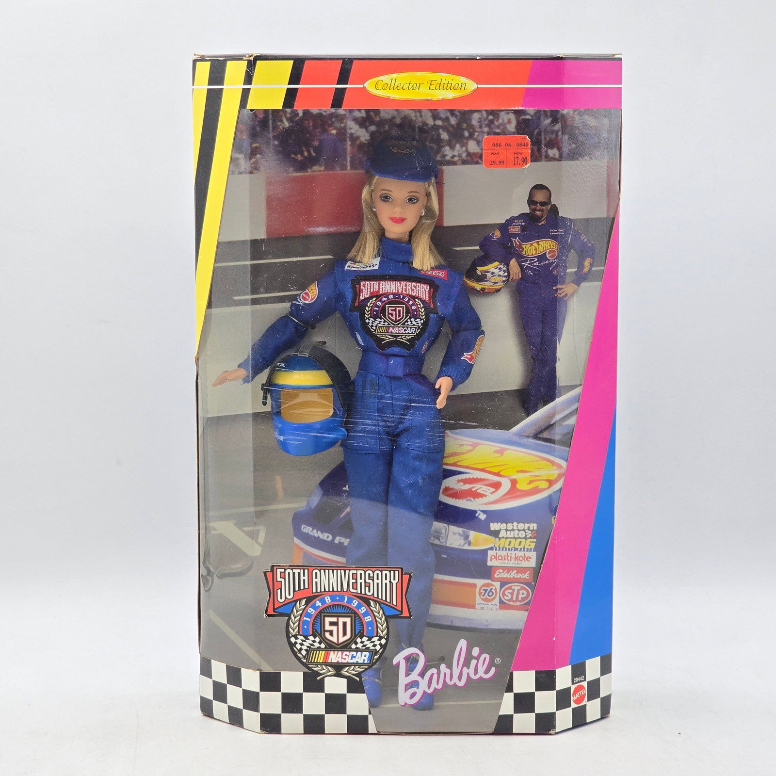 NASCAR 50th Anniversary Barbie Doll (1 of 6)