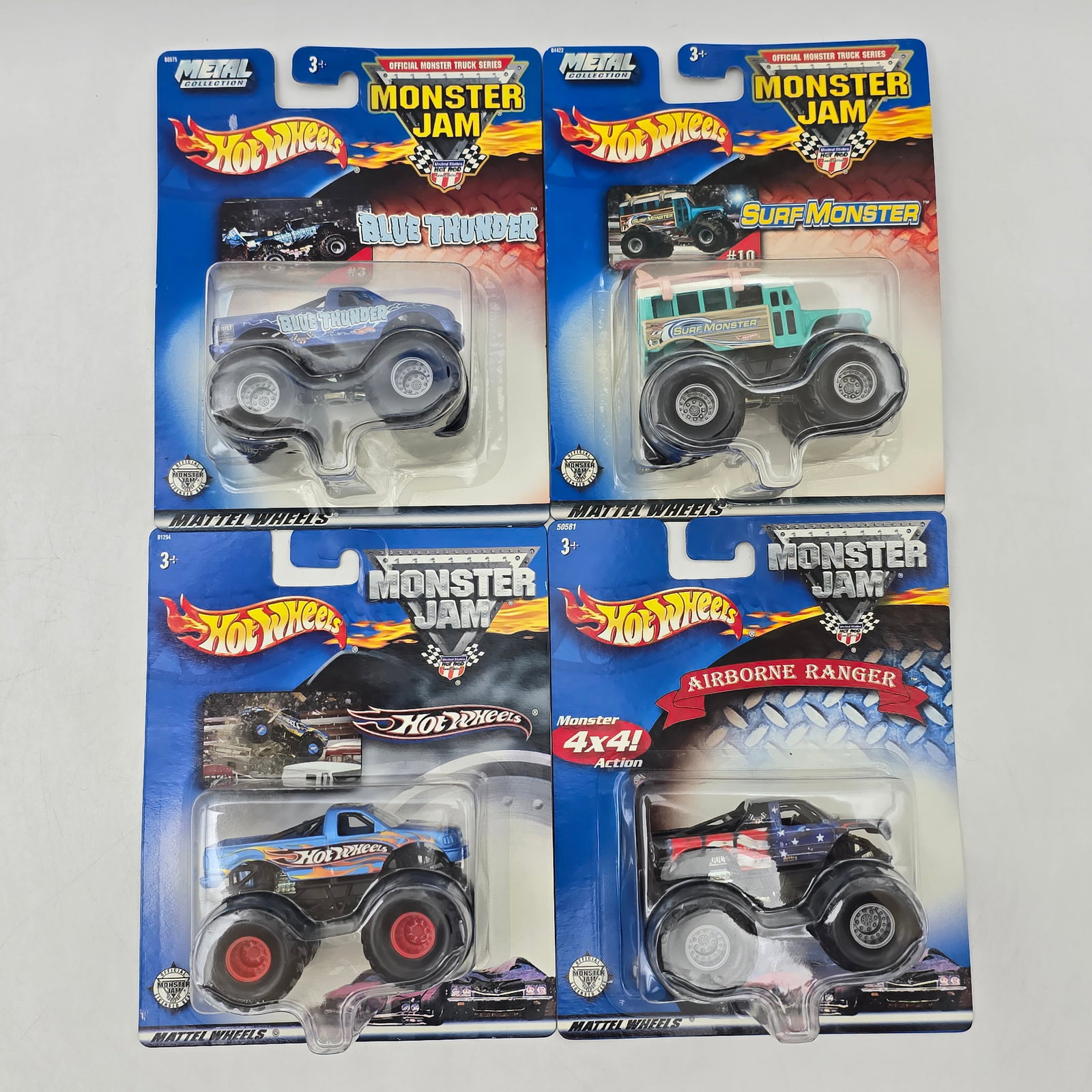 Lot of 4 Hot Wheels Monster Jam Trucks (1 of 7)