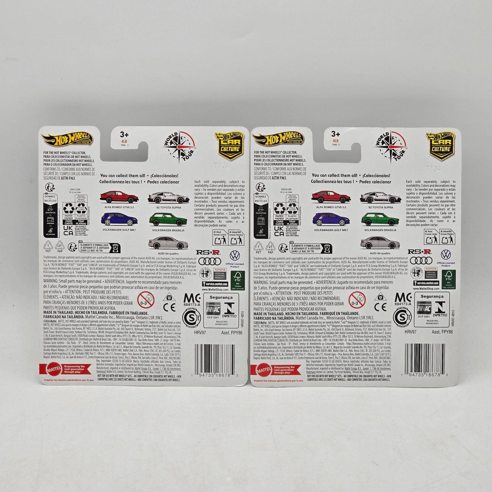 Hot Wheels Supras - 2