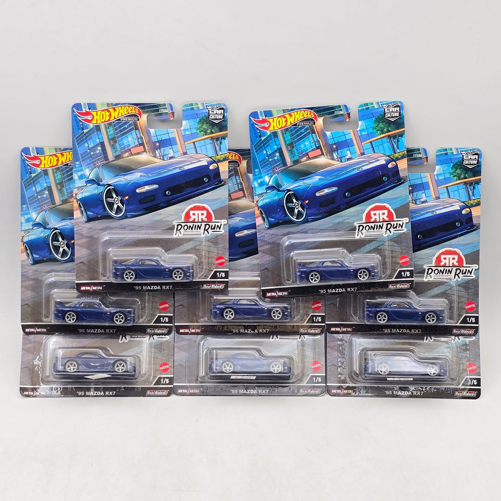 Lot of 8 Hot Wheels Ronin Run Premiums (1 of 13)