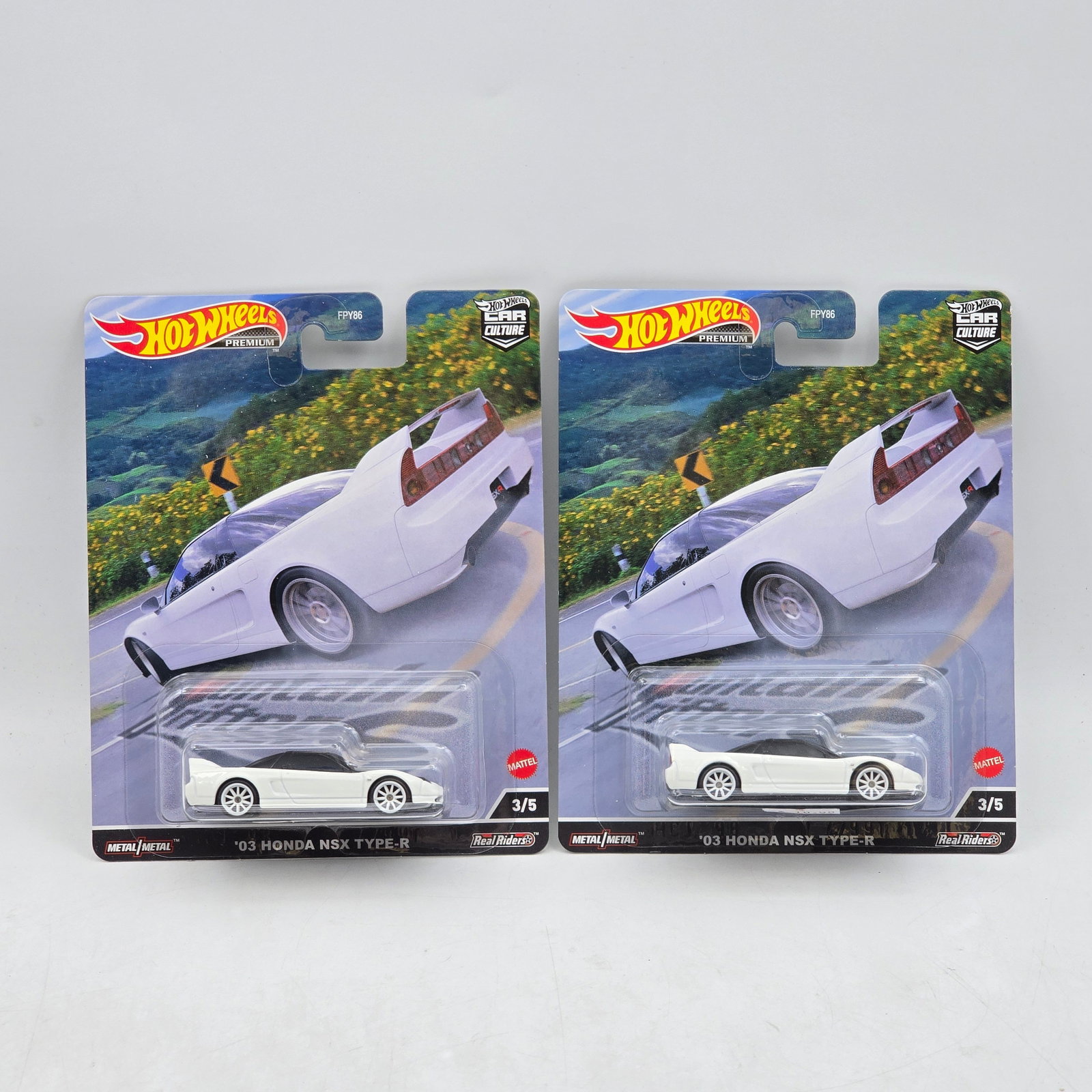 Pair of Hot Wheels Honda NSX Type-Rs (1 of 6)