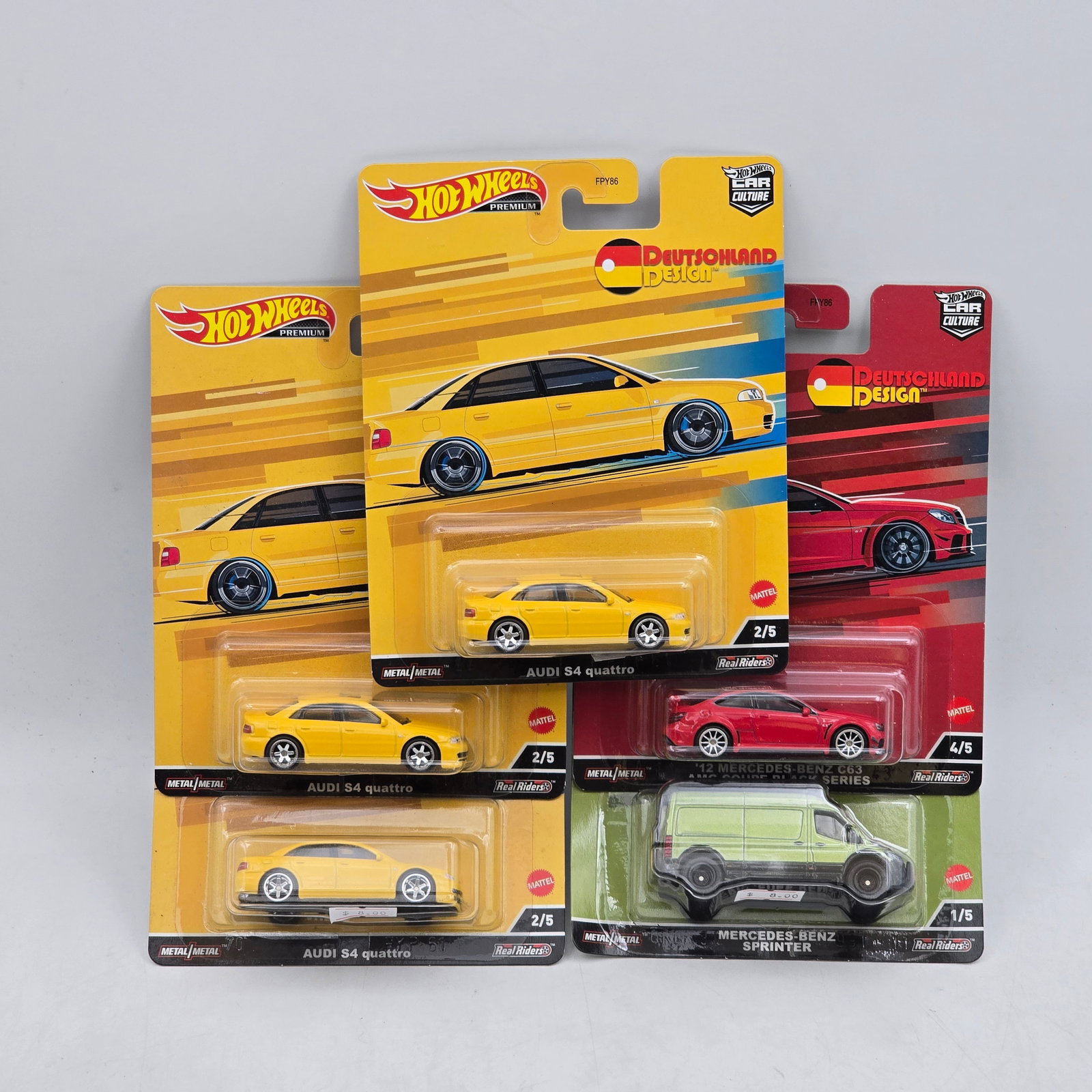 Lot of 5 Hot Wheels Deutschland Design Premiums (1 of 14)