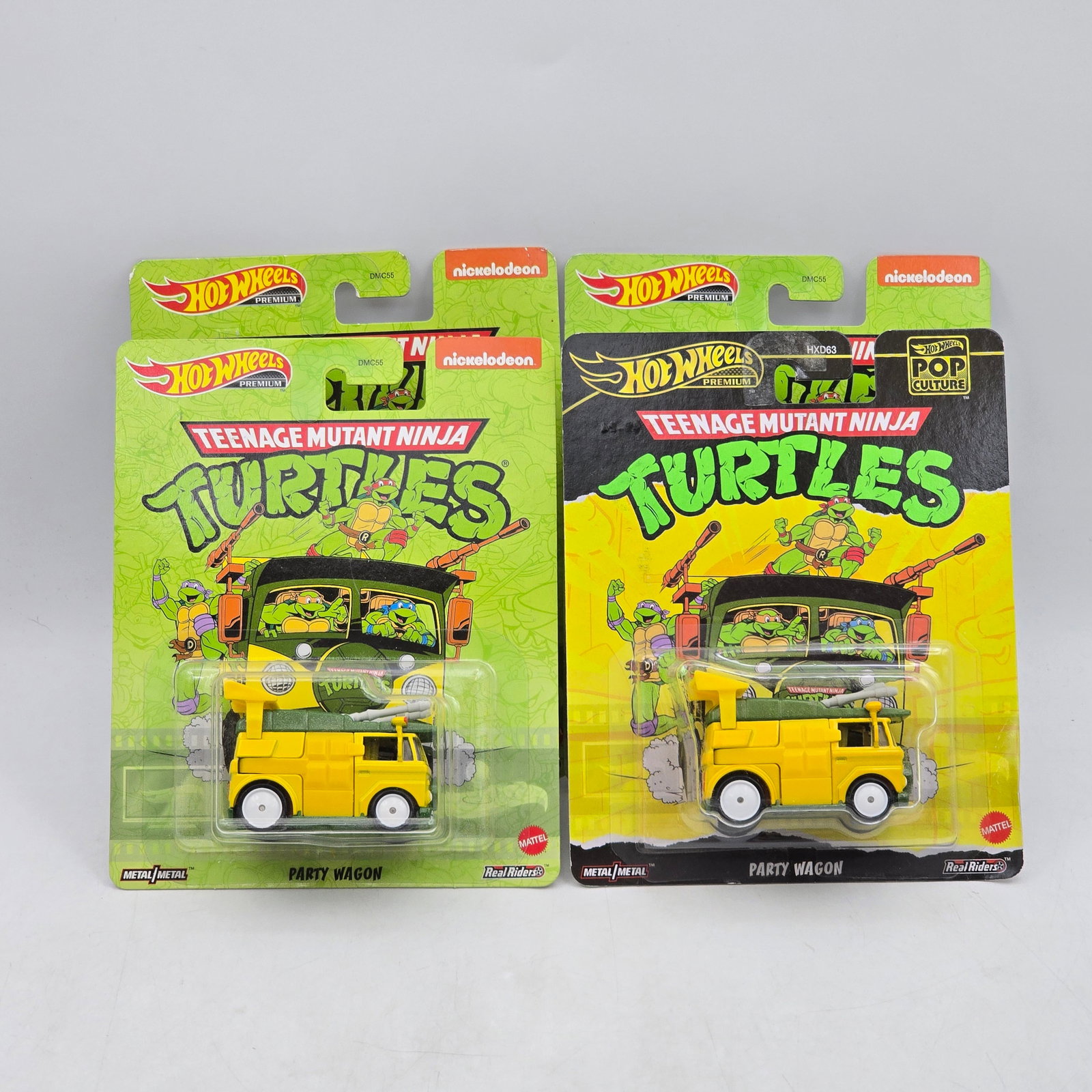 Lot of 4 Hot Wheels TMNT Pop Culture Premiums (1 of 8)