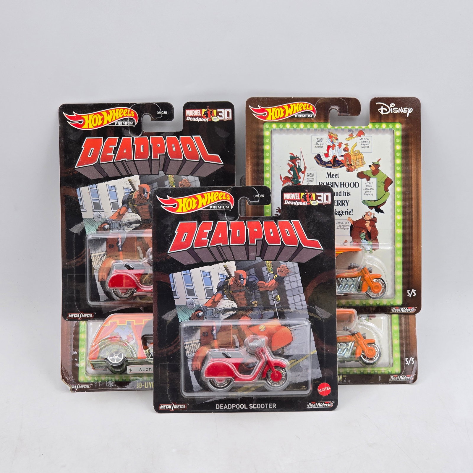 Lot of 5 Hot Wheels Pop Culture Premiums (1 of 12)