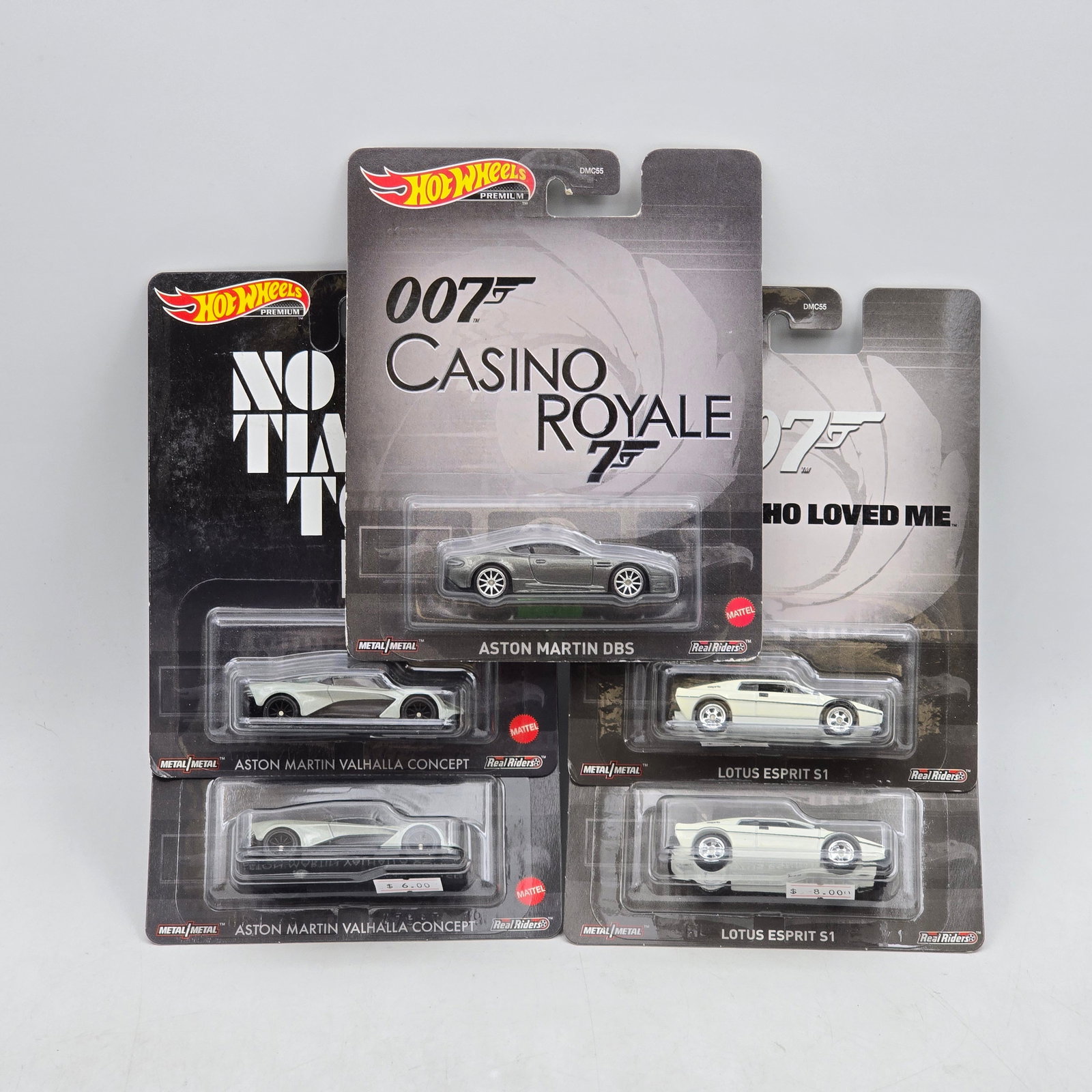 Lot of 5 Hot Wheels James Bond 007 Premiums (1 of 12)