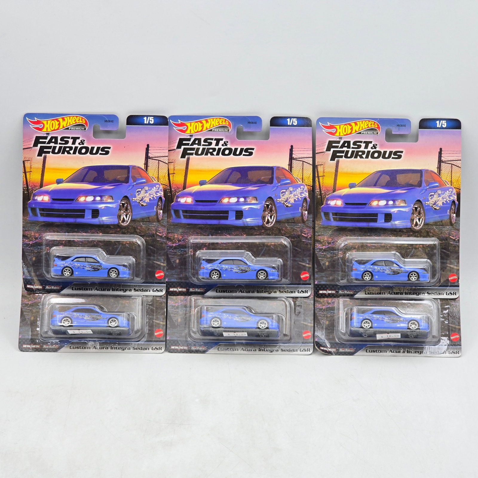 Lot of 6 Hot Wheels Fast & Furious Premiums (1 of 13)