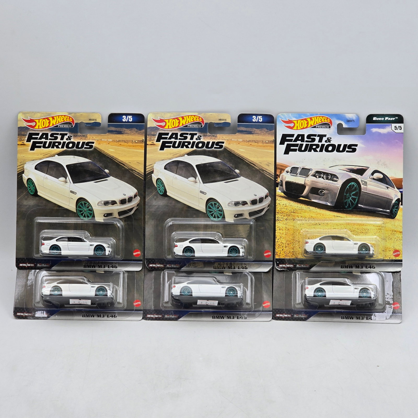 Lot of 6 Hot Wheels Fast & Furious Premiums (1 of 13)
