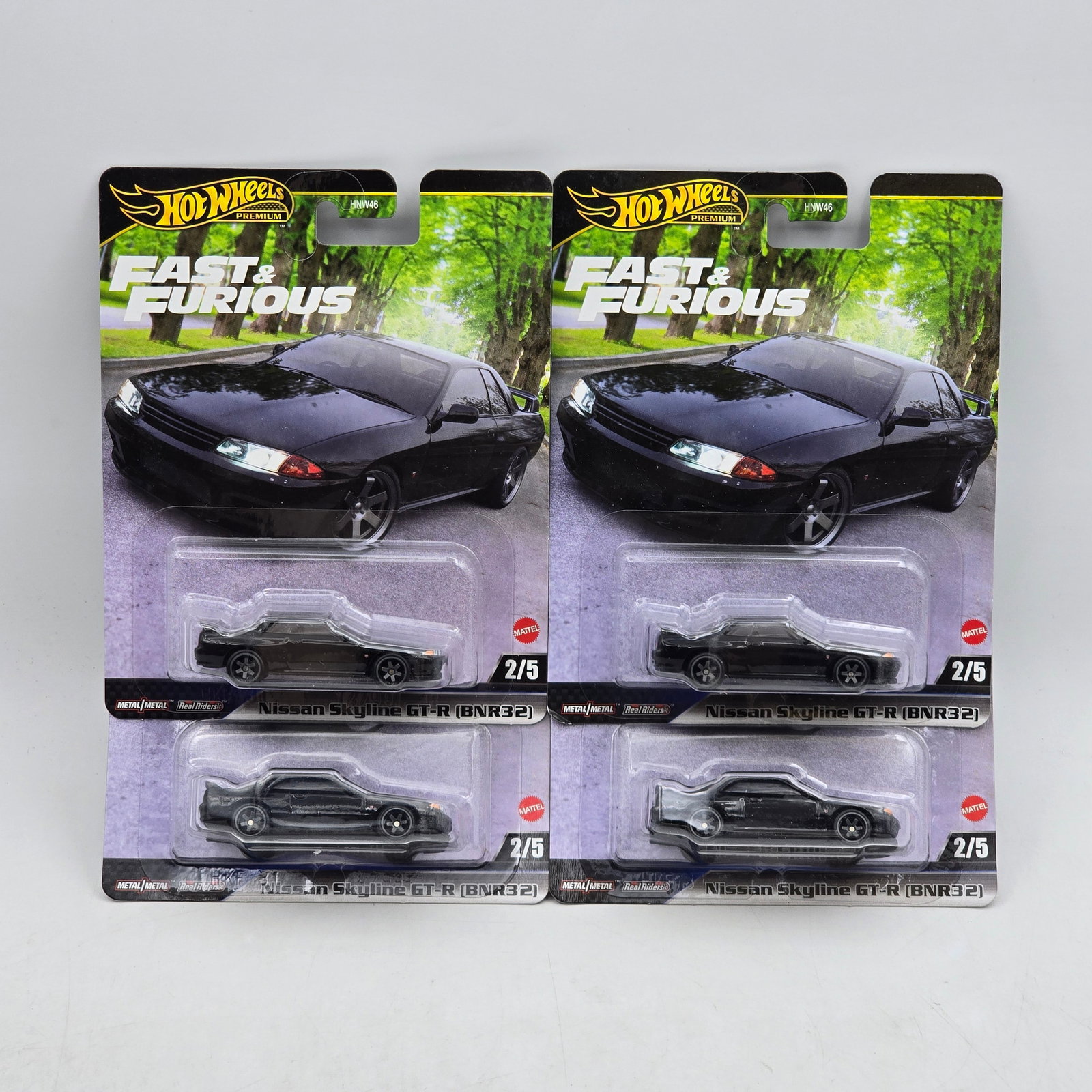 Lot of Hot Wheels Skylines: Lot of four Hot Wheels Fast and Furious Skylines