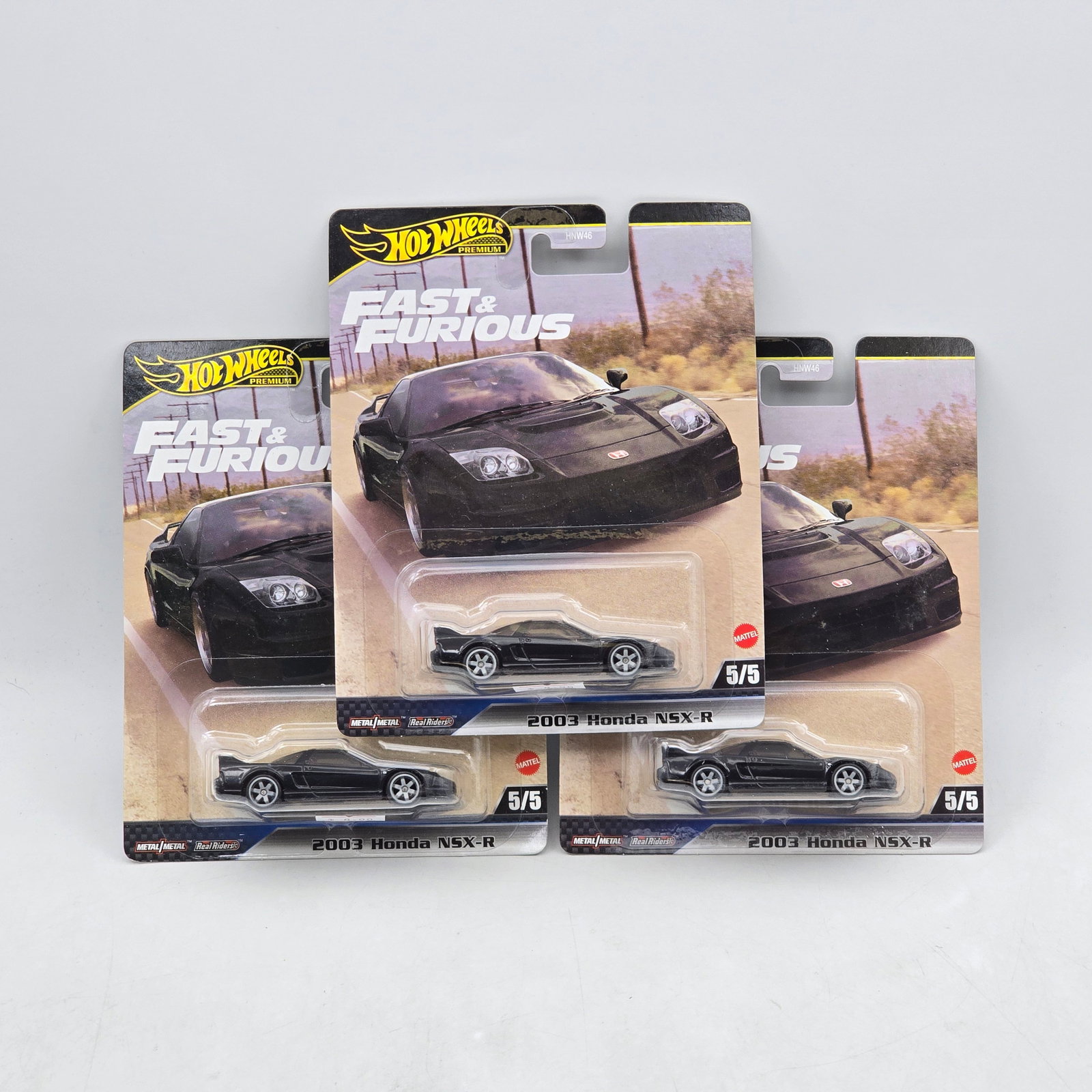 Lot of 3 Hot Wheels Fast & Furious Premiums (1 of 8)