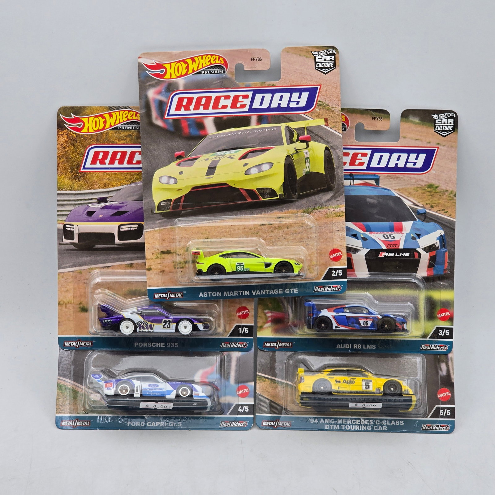 Hot Wheels Race Day Full Set Premiums (1 of 14)