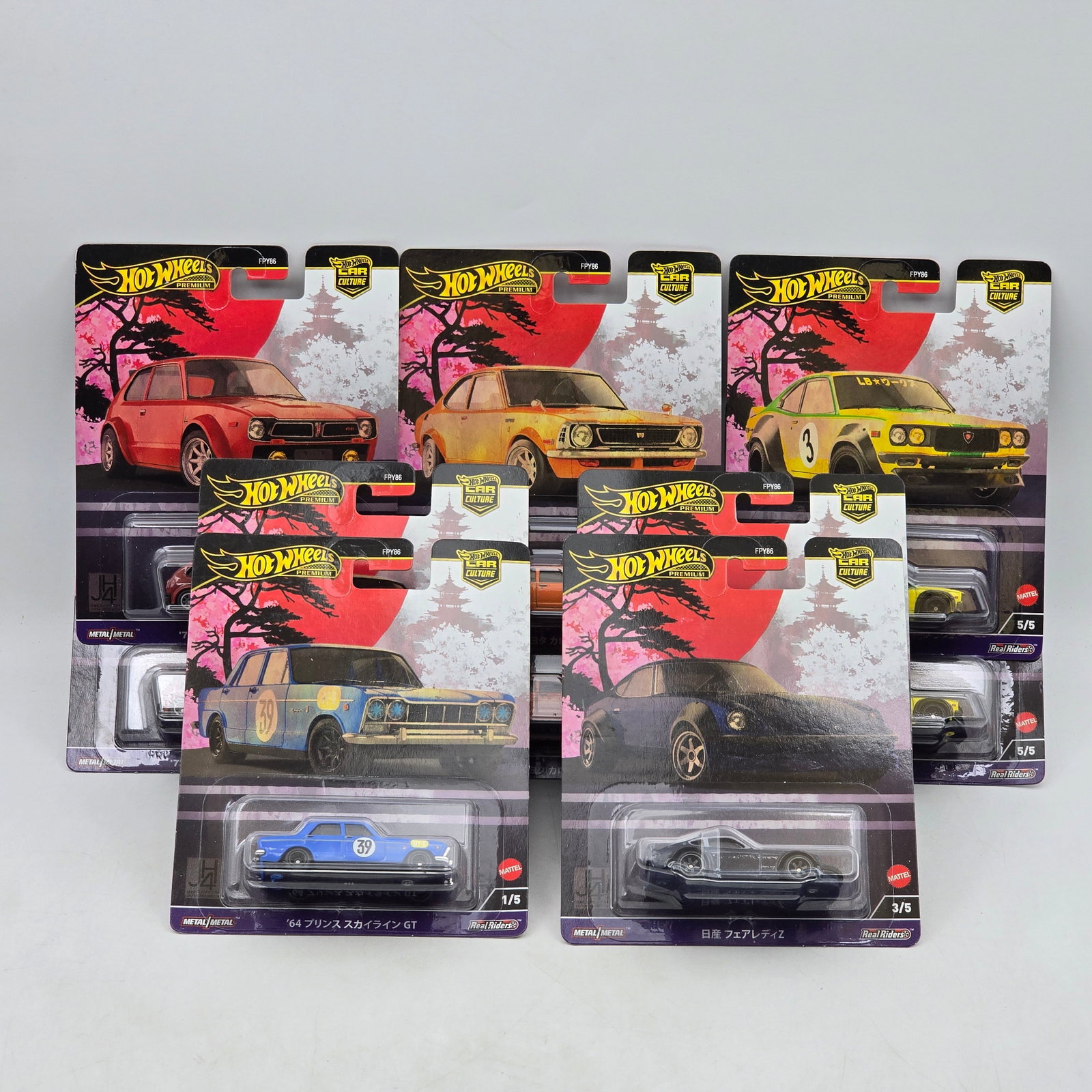 Lot of 10 Hot Wheels Japan Historics 4 Premiums (1 of 20)