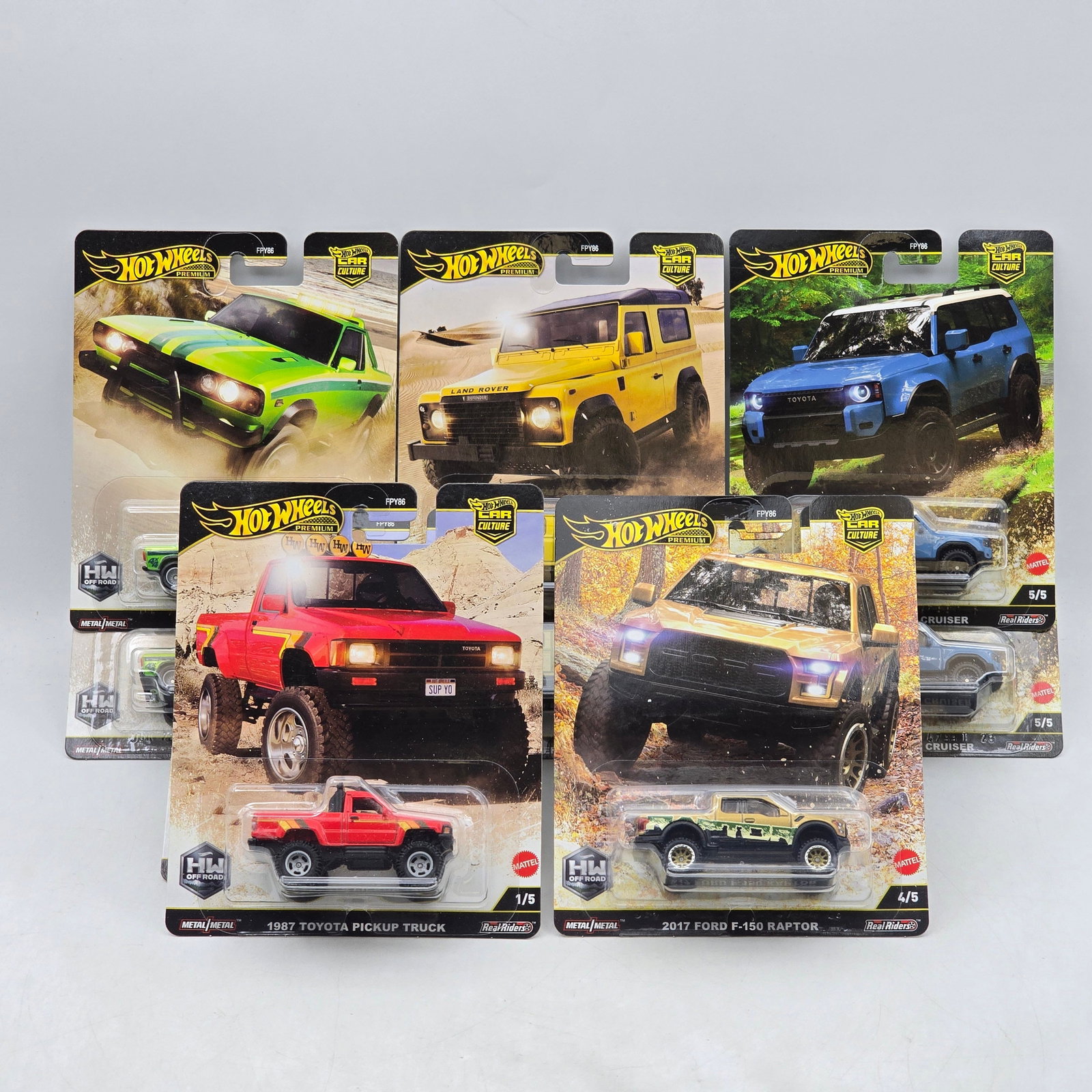 Lot of 8 Hot Wheels Off Road Premiums (1 of 20)