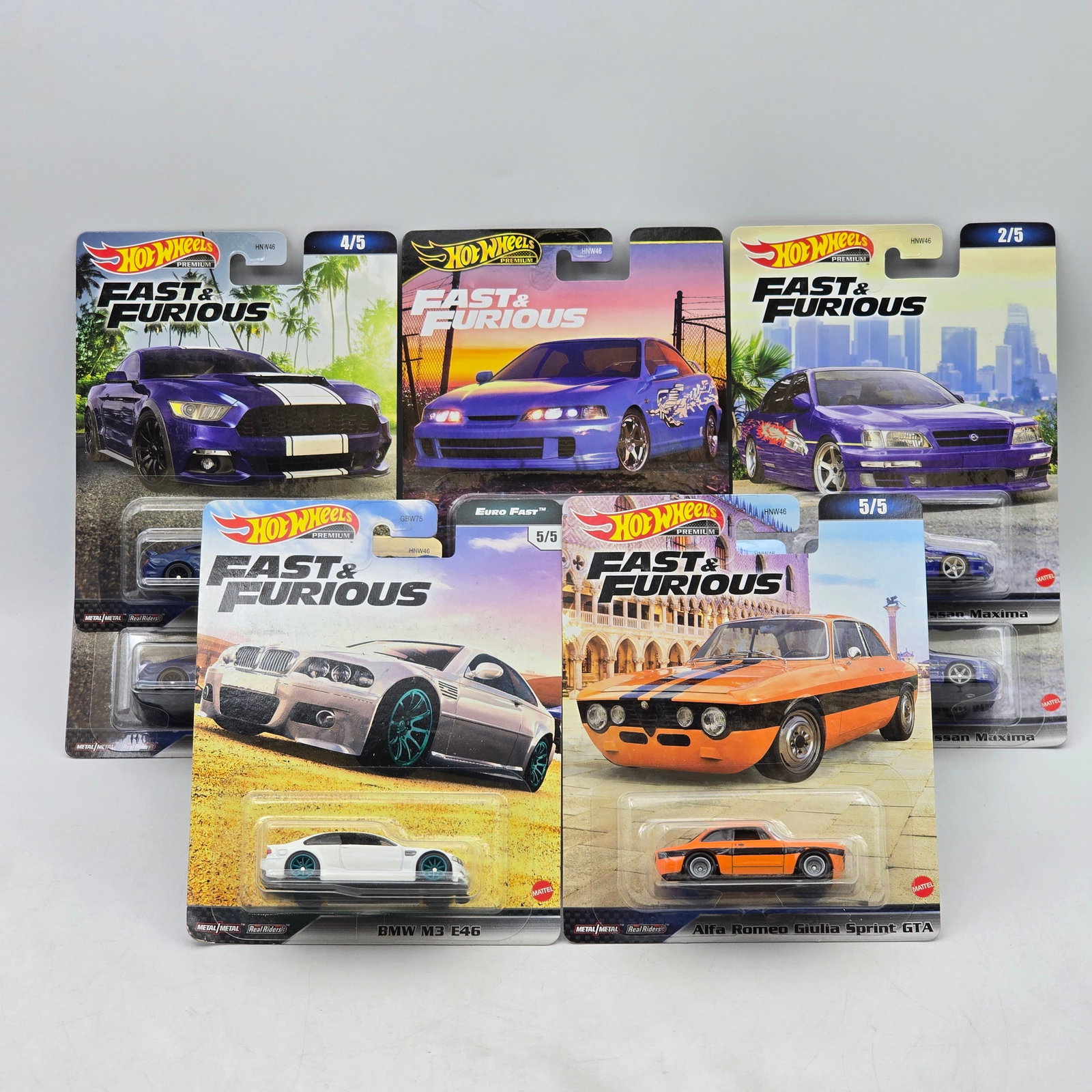 Lot of 10 Hot Wheels Fast & Furious Premiums (1 of 20)