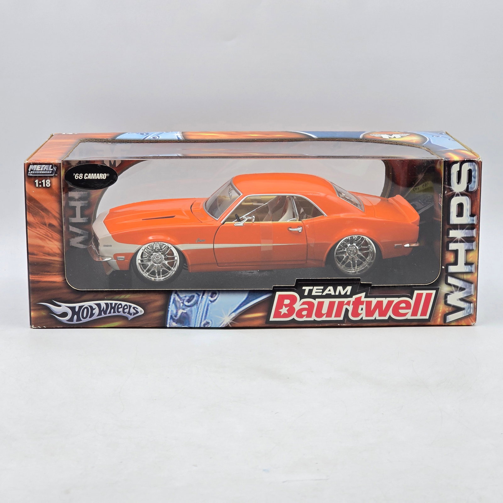 Hot Wheels Team Baurtwell â€™68 Camaro 1:18 Scale (1 of 6)