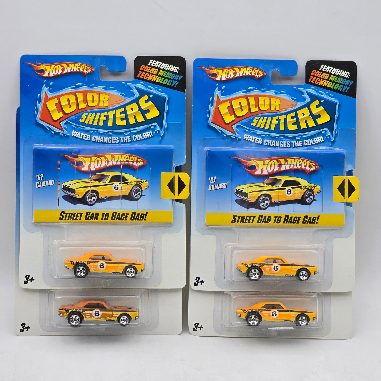 Lot of 4 Hot Wheels Color Shifters Camaros (1 of 8)