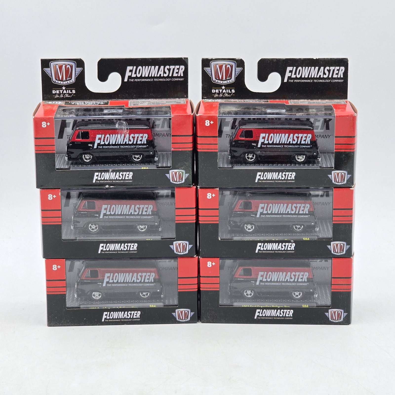 Lot of 6 M2 Machines Flowmaster Vans (1 of 8)