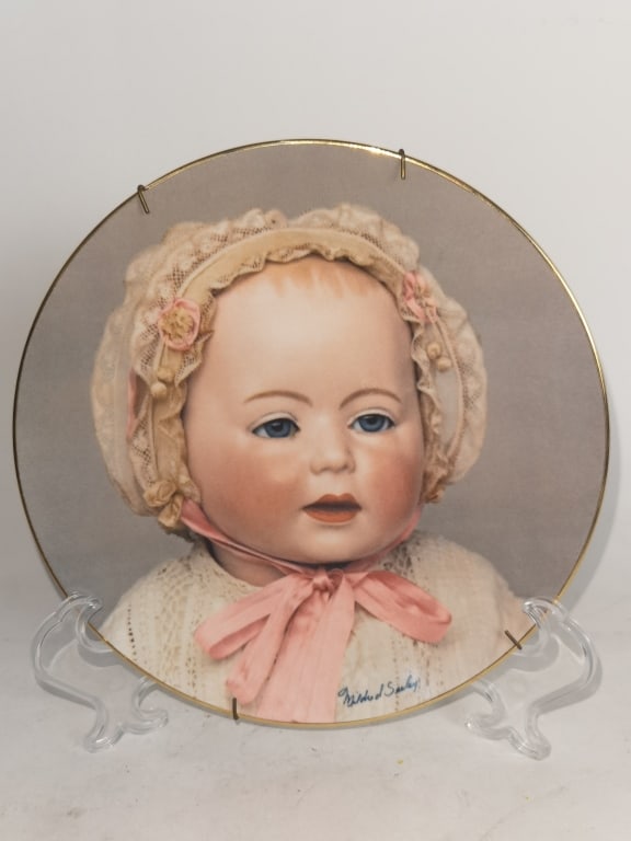 Limited Ed. 1982 Mildred Seeley Baby Dolls Plate (1 of 3)
