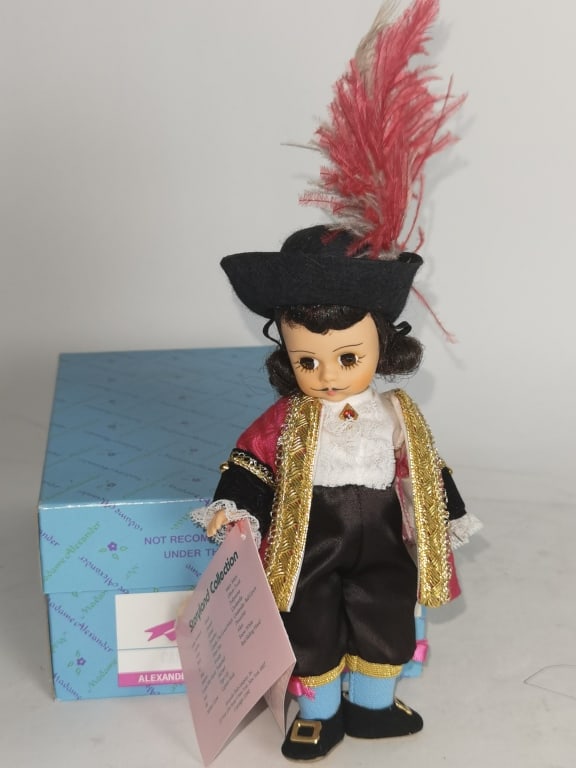 Alexander Doll Company, NY Captain Hook Doll: Alexander Doll Company, NY Captain Hook Doll, 8.5in