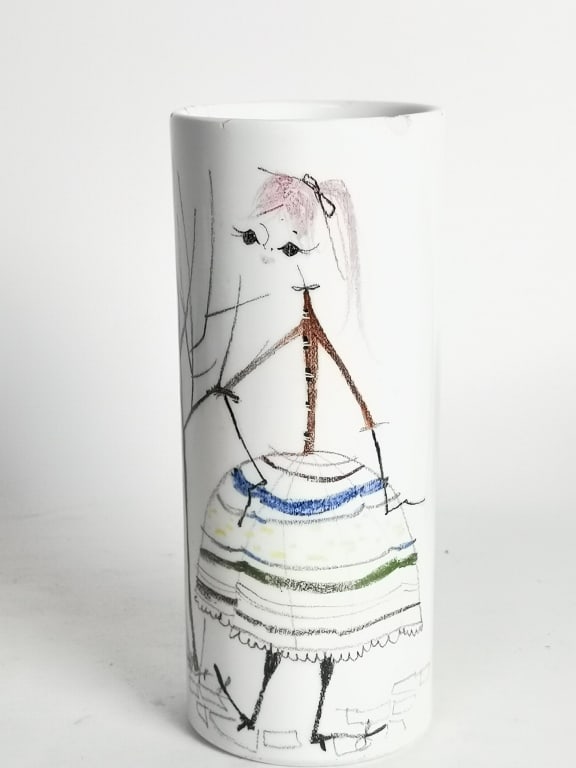 MCM Il Quadrifoglio Italy Ceramic Vase (1 of 4)