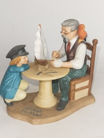 Limited Ed. Norman Rockwell Porcelain Figurine