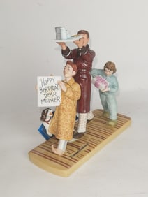 Norman Rockwell Porcelain Figurine
