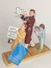 Norman Rockwell Porcelain Figurine
