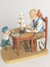 Norman Rockwell Porcelain Figurine