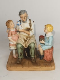 Norman Rockwell Porcelain Figurine