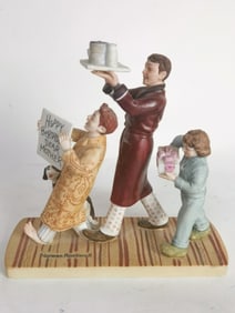 Norman Rockwell Porcelain Figurine