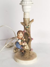 Goebel Hummel Porcelain Figurine Lamp