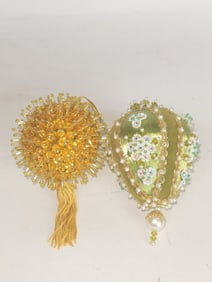 Two Bead Decor Ornaments