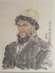 Chinese Watercolor Painting by Ma WenLiang