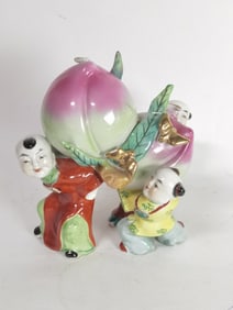 Chinese Porcelain Famille Rose Peach