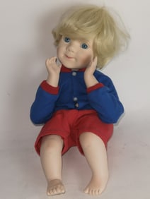 Vintage Danbury Mint "Brian Porcelain Doll
