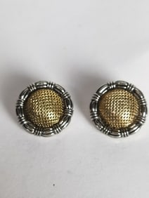 Costume Gold Tone Ear Clips