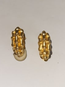 Costume Gold Tone Ear Clips