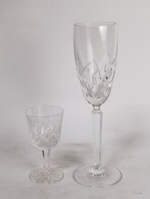 (2) Waterford Crystal Wine Classes