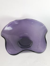 Lenox Organics Crystal Amethyst Low Bowl