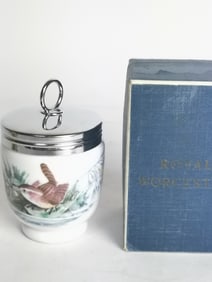Vintage Royal Worcester Porcelain Egg Coddler