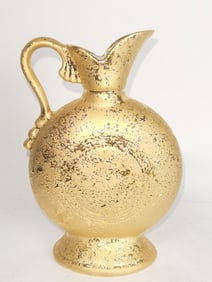 Vintage Jim Beam Gold Decanter Regal China C. Mill