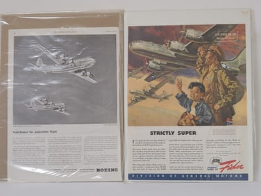 Vintage 1945 Body by Fisher Advertisement