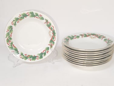 (10) Sango Ireland Noel Porcelain Plates