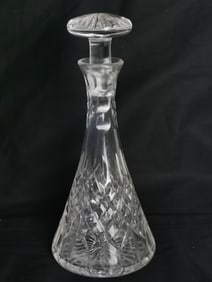 Vintage English Cut Crystal Decanter