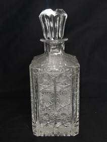 Vintage Cut Crystal Decanter