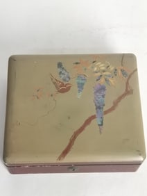 Japanese Mother-of-Pearl Inlay Maki-e Box